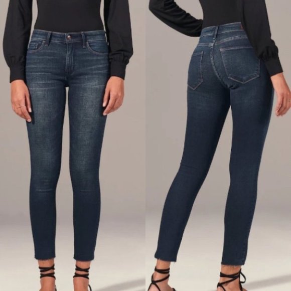 Abercrombie & Fitch Denim - Abercrombie & Fitch Harper Low Rise Ankle Jeans 27